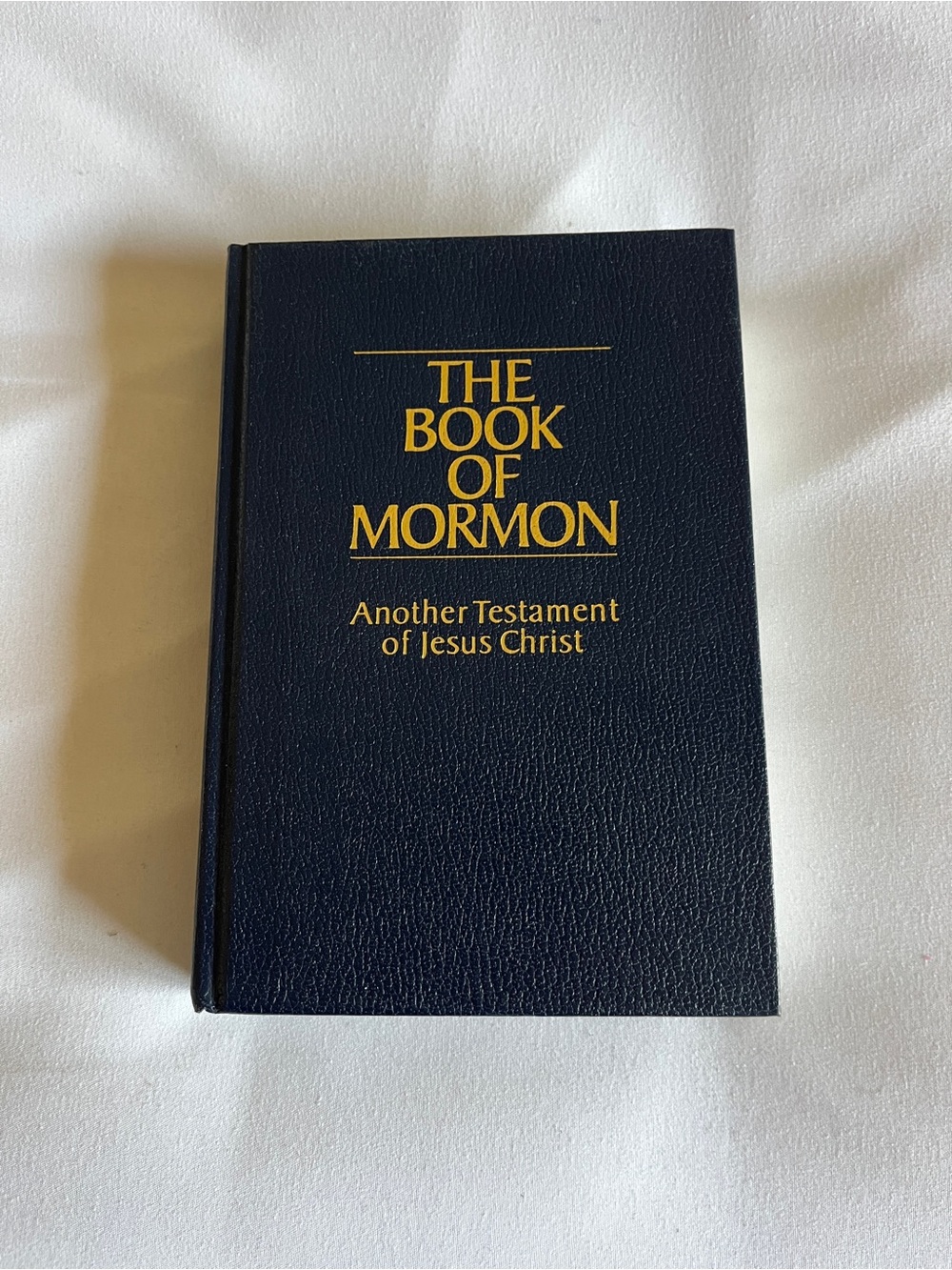 The Book of Mormon Another Testament of Jesus Christ Navy Pocket Blue